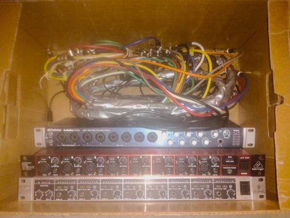 16 Track Recording setup 1