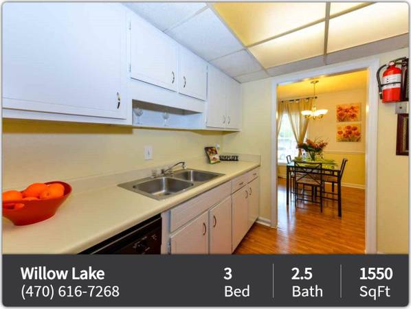 $1,389 / 3br - 1550ft2 - Amazing 3 Bed, 2.5 Bath with public transit access! 1550 Sq Ft! (Stone Mountain - Near Stone Mountain Plaza)63963859336579120