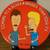 Beavis & ButtHead Metal Button Pin 1 thumbnail