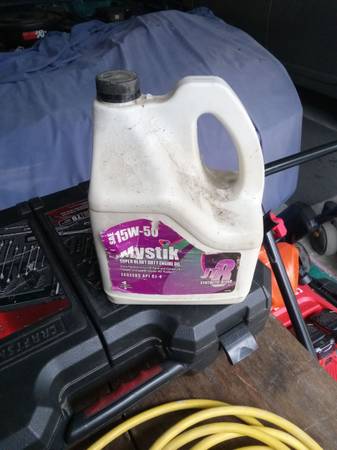 Mystic Heavy duty 15-50 truk oil, 1 gal 1