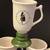 6 March for MacArthur (3) 1967 and (3) 1968 Footed Coffee Mugs by Hall USA 2 thumbnail