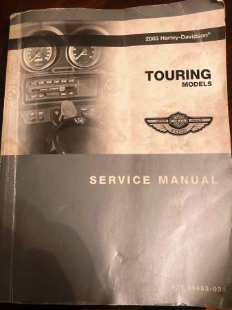 Harley-Davidson 2003 Touring Model Factory Service Manual 1