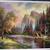 Framed picture Thomas Kinkade Mountains Declare 9 thumbnail