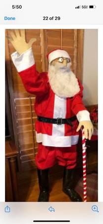 unique one of a kind 5ft santa (see ad for details) 1