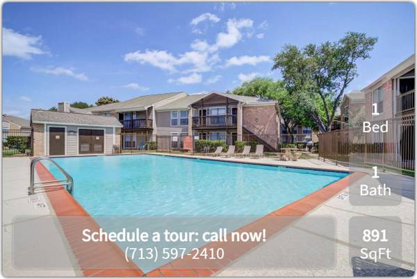 Quality 1 bed, 1 bath with the amenities you desire! 891 Sq Feet! 1