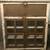 Vintage Farmhouse-Style Bookcase Cabinet with Glass-Front Doors 4 thumbnail