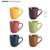 Coffee Tea Cocoa Mugs Set of 6 Tree Stand  NEW 8 thumbnail