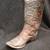 Vintage Comanche Pottery Texas COWBOY BOOT PLANTER 2 thumbnail
