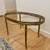 Vintage 1970s Brass Bamboo Table Frame 3 thumbnail