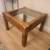 Intricate Woven Rattan Glass Top End / Occasional Table 1 thumbnail
