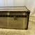 Restoration Hardware Steamer Trunk Coffee Table Metal Leather 50ʺW 8 thumbnail