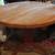 Butcher block  style Solid Oak dining table Mid Century Well made 1 thumbnail