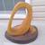 Large Unique Carved Wood Circle of Life Abstract Wood Sculptor Sitting 9 thumbnail