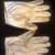 Vintage Women's White Leather Gloves 4 thumbnail