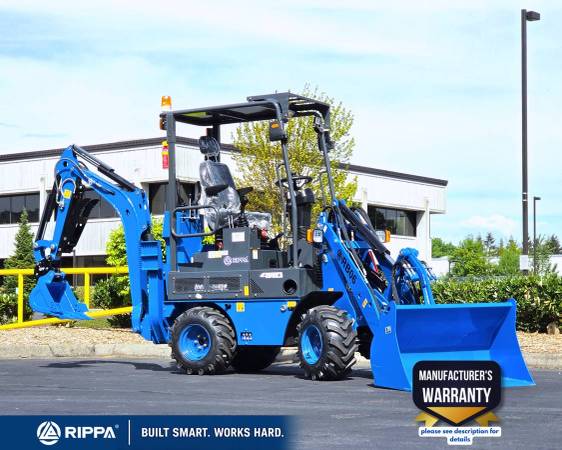 2025 Rippa RB06 Backhoe Loader - Kubota Diesel - heavy equipment