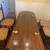 solid hardwood table with drop leaves and 4 chairs 5 thumbnail