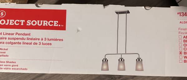 3 LAMP LIGHT FIXTURE 1