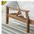 Woodford Eucalyptus Wood Outdoor Chaise Lounge Chair 3 thumbnail