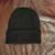 2 Beanie Winter Hats - Black and Green - Adult 4 thumbnail
