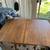 Antique wood dining/kitchen table (Jefferson slides circa 1922) 8 thumbnail
