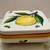 Charming Italy Hand Painted Trinket Box / Dish Lemon 5 thumbnail