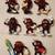 *** 1987 CALIFORNIA RAISINS MOTOWN MUSIC BAND ~ CARTOON TOY 3 thumbnail