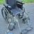 Invacare 9000XT Folding Wheelchair with 2 Sets Leg Rests 2 thumbnail