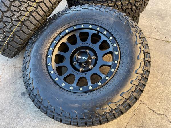 17" METHOD MR305 NV Wheels Tacoma 4Runner Tundra FJ Cruiser Tires Rims 1