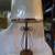 Vintage Black Metal Lamp with Copper/Brass Colored Elements 5 thumbnail