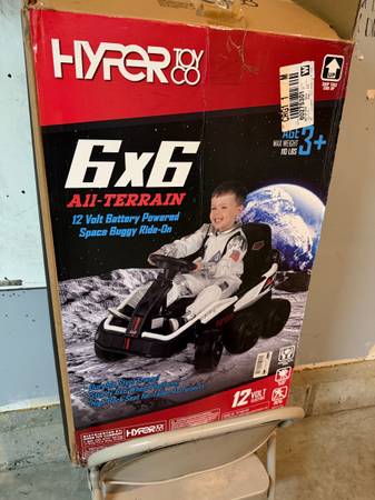 NASA Space Buggy (12V 6x6 Ride-On) – Open Box 1