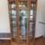 Lighted Glass Display Cabinet – Oak Wood, Pristine Condition 1 thumbnail