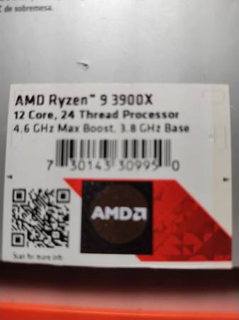Liquid cooled processor AMD, Ryzen, 9 1