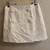 Milly Of New York Mini Skirt White Textured White Buttons SZ 4 Lined 100% Cotton 1 thumbnail