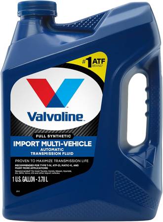 1 Valvoline Import Multi-Vehicle (ATF) Synthetic Automatic Transmission 1