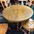Wood dining table with 4 chairs 5pc set 3 thumbnail