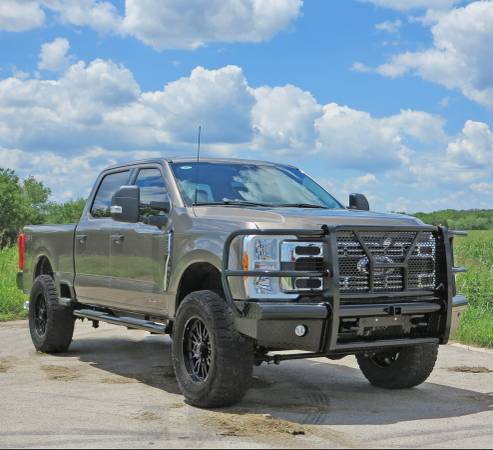 New Steelcraft HD Ranch Style Front Bumper 2023 - 2025 Ford F250 F350 1