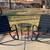 ( BLACK )  3 PIECE  METAL ROCKING CHAIRS AND TABLE 1 thumbnail