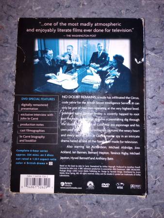 John Le Carre's "Tinker Tailor Soldier Spy" 4-CD-Set - $20 (Madison)63471317981697121