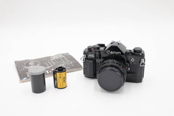 【きれいな中古】キヤノンAV-1＋FD50mm 1:1.8(S/N216359） きれいな中古】キヤノンAV-1＋FD50mm 1:1.8(S/N216359）