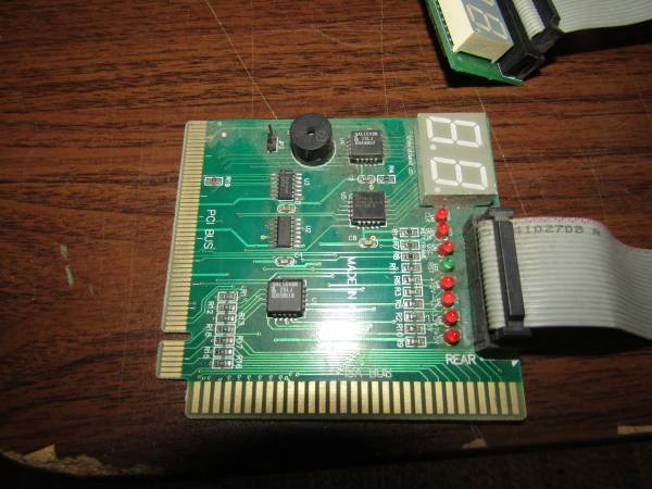 2-Digit Analysis PC Motherboard Test POST Diagnostic Debug Card Analyz 1