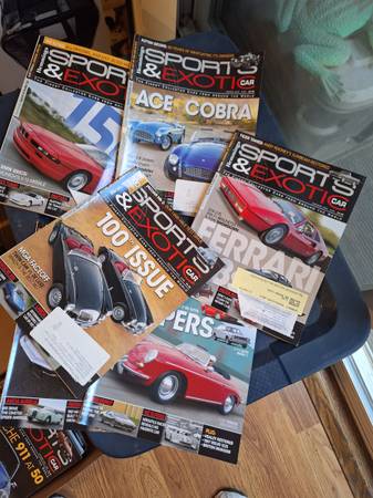Hemmings Sport and Exotic car magazines 1