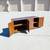 Mid-Century Danish Modern Faux Rosewood Modular Credenza and Cabinet 5 thumbnail