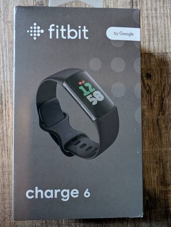Fitbit Charge 6 Fitness Tracker - Black - GA05183NA  - New SEALED 1