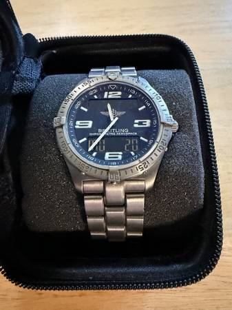 Breitling Aerospace titanium watch 1