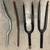 Vintage Road/Track/MTB? Bicycle Parts Lot – 2 Handlebars (1 NL Quill) + 2 Fork 1 thumbnail