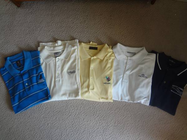 GOLF SHIRTS - 5 for $10 1