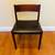 Mid Century 1Cado PIA Danish Modern Dining Chairs in Black Vinyl, 1960 2 thumbnail