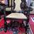 2 JACOBEAN Antique King & Queen His & Hers Chairs 13 thumbnail