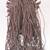 AFRICAN MALE TSOKWE CHOKWE MASK - RAFFIA & FIBER HEADDRESS 3 thumbnail