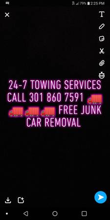 Baltimore TOWING Services 24-7 BEST RATES - WE BUY JUNK CARS 1